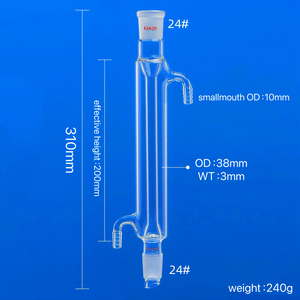 कंडेशनर ट्यूब सांप टब लैब शीर्ष ब्रांड ग्लास condenser सीधे ट्यूब अनुकूलन योग्य ओएम विकल्प प्रदान करता है। - Product Image 3
