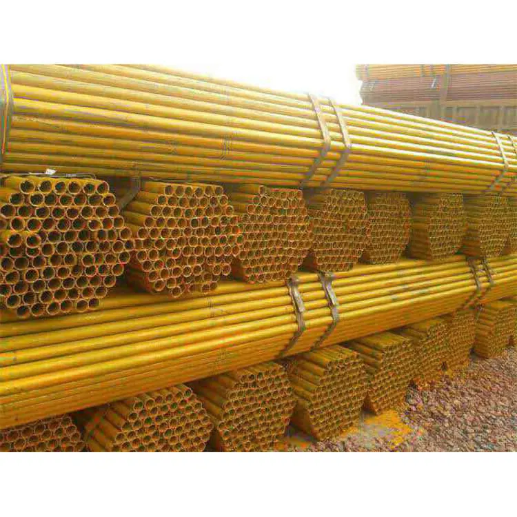 China Factory Q235 Round Welded Industrial Carbon Steel Seamless Pipe For Construction