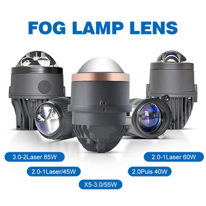 Phare de voiture LED haute puissance <span class=keywords><strong>2</strong></span>,5 et 3 pouces, antibrouillard, non destructif, double lentille laser H4, 12V, en aluminium, nouveau, 6000K, garantie <span class=keywords><strong>2</strong></span> ans - Product Image 2