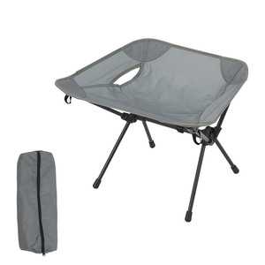 Silla de Camping Plegable Portátil Ultraligera de Aleación de Aluminio de Alta Calidad Personalizada para Exteriores - Product Image 1