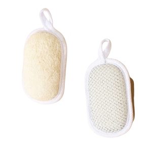 Éponge en loofah pour laver la vaisselle, essuyer la vaisselle dans la cuisine, chiffon de nettoyage ménager, brosse en pulpe de loofah, ustensile de nettoyage - Product Image 1