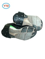 Crampons antidérapants en caoutchouc naturel légers et durables, personnalisables en couleur, pour sports d'hiver, certifiés CE/RoHS, faciles à utiliser