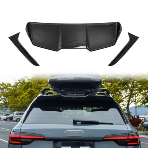 Kit en fibre de carbone sèche : Lame avant, feux de brouillard, jupes latérales, diffuseur arrière, spoiler de toit 1ère génération pour Audi A4 <span class=keywords><strong>Allroad</strong></span> 2017-2019 - Product Image 6