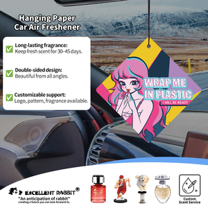 น้ำหอมปรับอากาศในรถยนต์ EXCELLENT RABBIT กลิ่นหอมผสม 18% บรรจุในพลาสติก ขายส่ง - Product Image 4