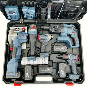 Perceuse sans fil 21 V à batterie lithium sans balais, ensemble de 5 pièces pour perceuse sans balais - Product Image 1