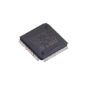 Microcontrôleur STM32F407VGT6, puce IC LQFP-100 SMD, composant semi-conducteur de contrôle de système embarqué STM32F407VG STM32F407VGT6 - Product Image 1