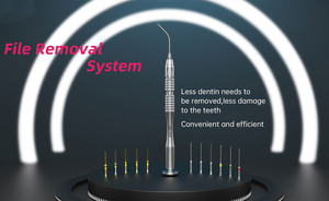 Ensemble d'instruments dentaires endodontiques Source d'alimentation manuelle Perceuses Niti Path 5 pièces et système de suppression de fichiers cassés - Product Image 6