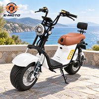Trottinette électrique à grandes roues pour adultes avec deux sièges et pneus larges, idéale pour les revendeurs urbains et les achats en gros pour les distributeurs B2B