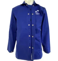 Vestes de soudage en coton imperméables et coupe-vent brodées FR, vêtements ignifuges, pantalons ignifuges, combinaison de soudeur