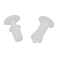 Rivets en plastique de type R blancs au prix d'usine, rivets en nylon, rivets de fixation, boutons-pression en plastique, rivets à clous