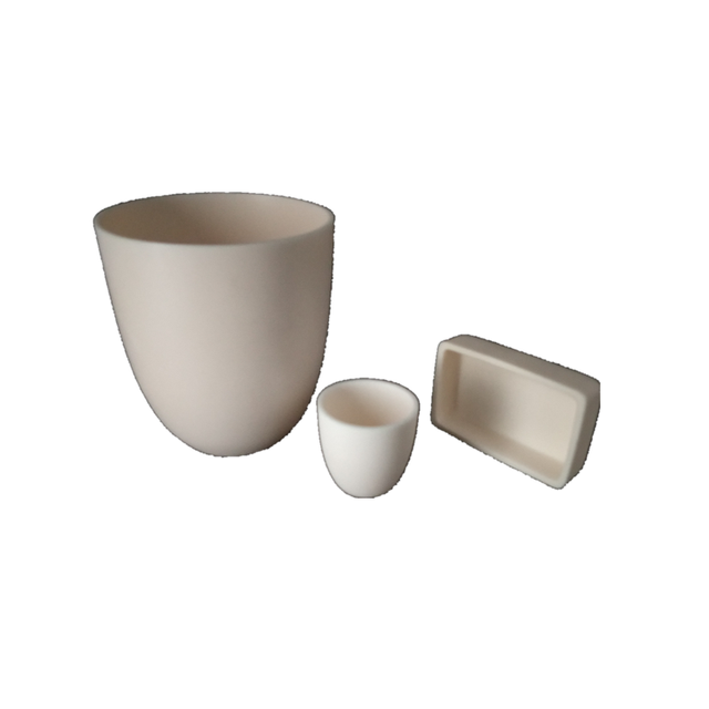 High Purity 99% Alumina Crucible Ceramic Crucible Crucible Arc Shape