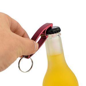 Abridores de Botellas de Cerveza de Aleación de Aluminio con Logotipo Personalizado al por Mayor de Fábrica, Llaveros Multifunción para Bar, Abridores de Botellas en Blanco - Product Image 4