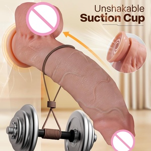 11'' Realistische Ongesneden Voorhuid Grote <span class=keywords><strong>Dildo</strong></span> Enorme Dikke <span class=keywords><strong>Dildo</strong></span> met Sterke Zuignap voor Handsfree Gebruik Huidachtige Siliconen <span class=keywords><strong>Dildo</strong></span>'s - Product Image 5