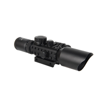 Lunette de visée M9 3-10x42 rouge vert illuminée avec visée laser rouge Lunette de visée optique pour la chasse