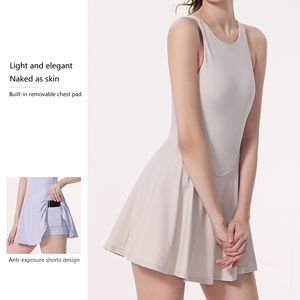 Nuovo Abito Sportivo da Donna Personalizzabile con LOGO, per Golf, Corsa, Badminton, Tennis, Casual, Traspirante, Slim, da Esterno - Product Image 3