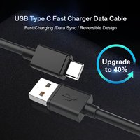 Câbles téléphoniques Jianhan OEM bon marché de 16 mm, câble de données USB de type C, charge rapide