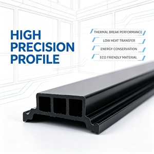 Profilo Termoisolante in Poliammide PA66GF25 di Alta Qualità per Isolamento nei Centri di Distribuzione Logistica - Product Image 2