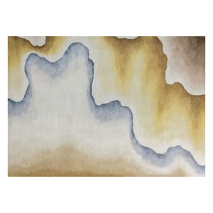 Juego de calor de lujo, <span class=keywords><strong>alfombra</strong></span> suave de olefina para sala de estar y dormitorio, redonda, dorada, griega - Product Image 3