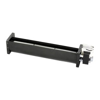 PRSK AC 230V 120V 40*290mm Quer strom ventilator, Silent Fan Heiz gebläse aus Aluminium legierung für elektrischen Kamin