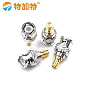 Adaptador de terminales de conector BNC, conector coaxial de RF, SMA hembra/SMA macho a BNC, 1/2/1/2 - Product Image 3