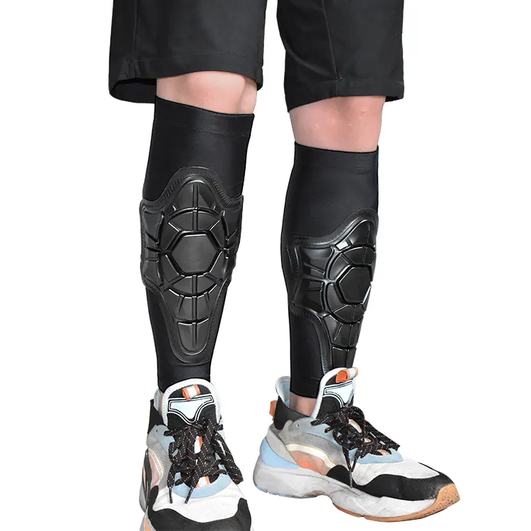 New Arrival Custom Logo Mountain Bike Shin Guard Leg Protection Calf Soccer Shin Guard for Adults and Kids