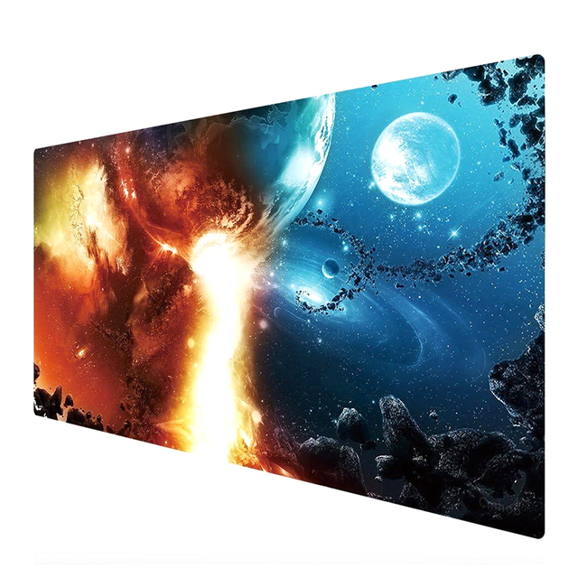 Eco-friendly Non-Toxic Anti-Slip Waterproof Gaming Mouse Pad 35.4x15.7x0.1IN for Office Use in Stock