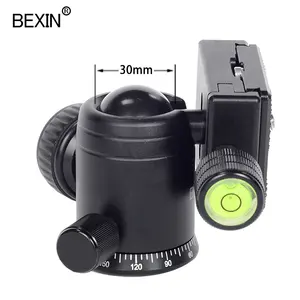 BEXIN Professional Photography Tragbarer 360-Grad-Kugelkopf mit Stativ halterung für Canon Sony Dslr-Kamera
