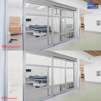 Film de verre commutable PDLC, film intelligent PDLC pour verre, film intelligent à gradation électrique basse tension, film teinté intelligent PDLC, film de verre intelligent par rouleau