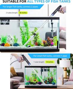 Seaoura SR-528 <span class=keywords><strong>Aquarium</strong></span> Snelle Waterwisselaar Stofzuigerset Voor Water Veranderend Zand Wassen Met <span class=keywords><strong>Aquarium</strong></span> Schoonmaken - Product Image 6