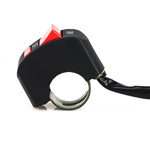 Universale 22mm interruttore luce <span class=keywords><strong>moto</strong></span> connettore su pulsante di modifica <span class=keywords><strong>manubrio</strong></span> per Scooter accessori <span class=keywords><strong>moto</strong></span> 2 fili - Product Image 4