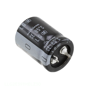 ตัวเก็บประจุแบบ Through Hole ยี่ห้อ Manufacturer Channel รุ่น CAP ALUM 390UF 20% 250V SNAP TH LLG2E391MELZ30 ความจุ 390 ไมโครฟารัด - Product Image 1