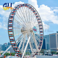 Grande Roue de 128 m avec Cabine Climatisée pour Parc d'Attractions et Visites Touristiques, Certifiée CE, Prix Usine Chine, À Vendre
