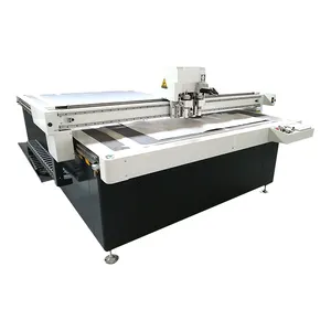 Carton corrugated sheet cnc oscillating v knife 45 degree edge making cutting packaging machine for cardboard boxes