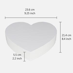 Caja de Regalo en Forma de Corazón para Macarons, Pasteles, Bombones, Fresas con Chocolate y Dulces para Damas de Honor - Product Image 3