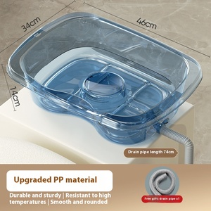 Lavabo de champú de invierno para ancianos y mujeres embarazadas postradas en cama para madres y pacientes posparto Suministro de terapia de rehabilitación - Product Image 6