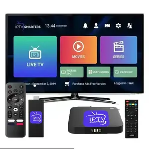 TV Box Android IPTV suscripción M3U gratis 4K HD prueba gratuita seis 12 meses para con XXX España EE. UU. Alemania árabe Android TV Box