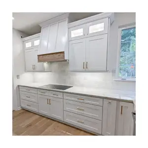Luxury Kitchen High Gloss Cabinet Kitchen Furniture Solid Wood Kitchen Cabinet Sets