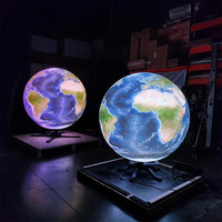 Pantalla LED Esférica con Forma de Globo, Diámetro de 0.7m, 1m, 1.5m, 2m, Pantalla Esférica P2 P2.5, Bola LED para Interiores/Exteriores, Señalización Digital, 120Hz