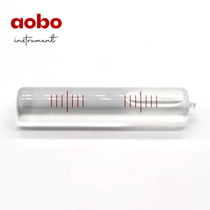 Chất lượng cao Mini xi lanh hình ống tinh thần lọ nhỏ mặt đất thủy tinh mức độ bong bóng trong suốt Nhựa Tùy chỉnh kích cỡ OEM hỗ trợ - Product Image 2