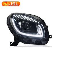 JSL Adapté aux Mercedes-Benz Smart 15-20, phare de haute qualité W451 W453 2014-2020, phare à diode électroluminescente, rétrofit