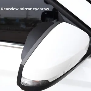 Aluminum Universal Fitment <b>Car</b> Rearview <b>Mirror</b> Rain Visor High Temperature Resistant Non-Deforming - Product Image 4