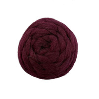 Fil de laine brésilienne en gros à bas prix, 45g, mèches de cheveux brésiliens, fil de cheveux humains bouclés crépus africains en vrac pour tresses et perruques
