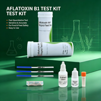 Kit de test rapide de l'aflatoxine B1 à haute sensibilité (20 tests) – Bandelettes de test de sécurité alimentaire pour céréales, noix, aliments pour animaux, huiles comestibles – Contrôle qualité quotidien