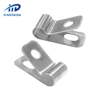 Clips de câble de type R en acier inoxydable 304, pince à sertir en métal 4R pour la fixation des câbles de données, organisateur de fils