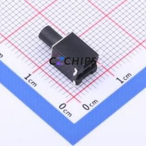 TS-1006S-BR13026 Tactile Switch SMD-4P,6x6mm Switch Single Pole Single Throw Round Button 2.6N Vertical Mount - Product Image 2