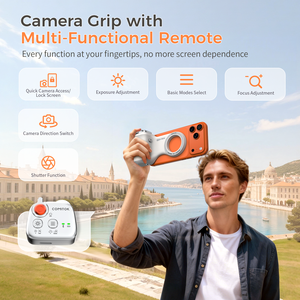 Poignée de prise de vue magnétique MOCA ARCO pour smartphone avec télécommande – Support de téléphone pour caméra, aide à la prise de vue, prix de gros - Product Image 3