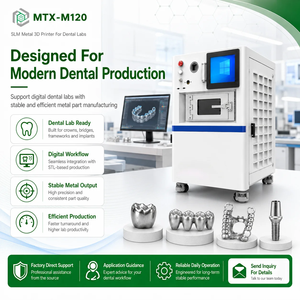 Impresora 3D 120, máquina de Metal profesional, nueva condición, laboratorios dentales, grado automático con tecnología SLM, compatible con Material PLA - Product Image 1
