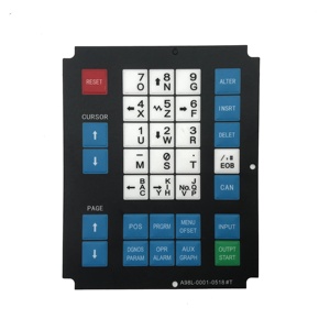 แผ่นคีย์เมมเบรน Fanuc รุ่น A98L-0001-0518 คีย์แพด คีย์บอร์ดเมมเบรน Fanuc ราคาดีที่สุด - Product Image 1