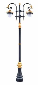 Outdoor Europese Antieke Tuinverlichting Decoratieve Power Straatlantaarn Verlichting Weg Waterdichte Moderne Palen Geleid Straatlantaarn Op Zonne-Energie - Product Image 2