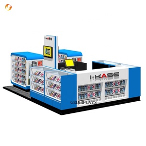 Kiosco de Accesorios para Teléfonos en Centro Comercial, Mostrador de Exhibición de Fundas para Teléfonos Móviles en Venta - Product Image 2